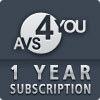 AVS4YOU One Year Subscription